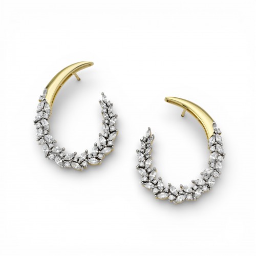 Two-Tone Earrings