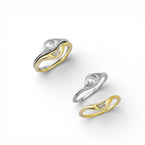 Two-Tone Double Ring