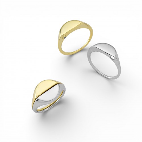 Two-Tone Double Ring
