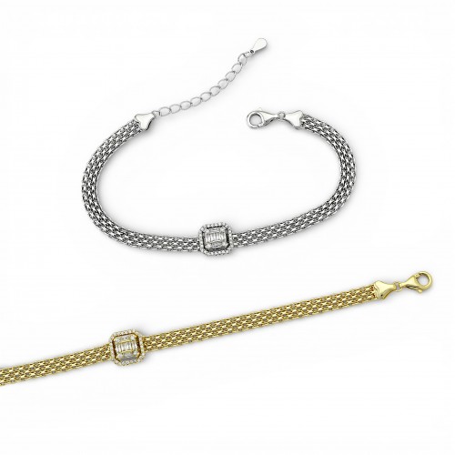 Triple Chain Bracelet