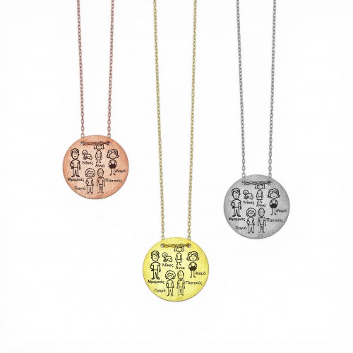 Family necklace