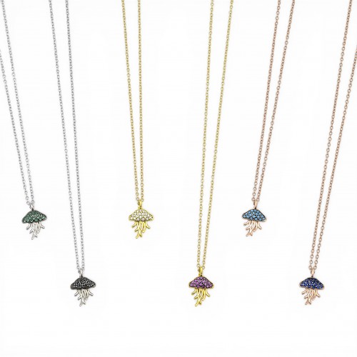Jellyfish necklace