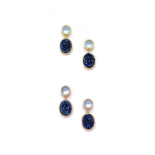 Silver earrings