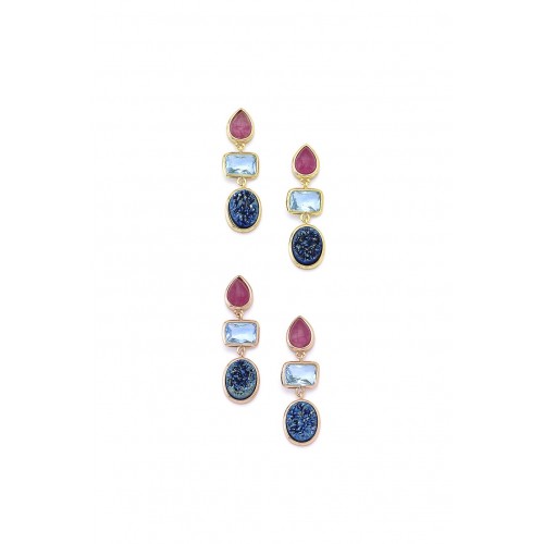 Silver earrings