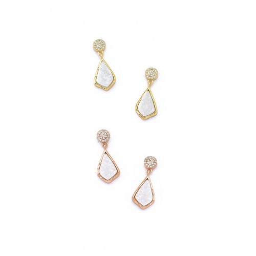 Silver earrings