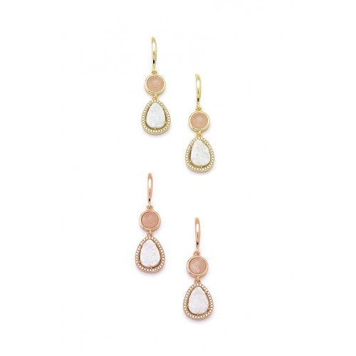 Silver earrings