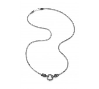 Necklace with marcasite