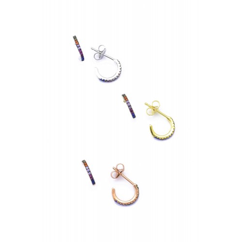 Rainbow earrings