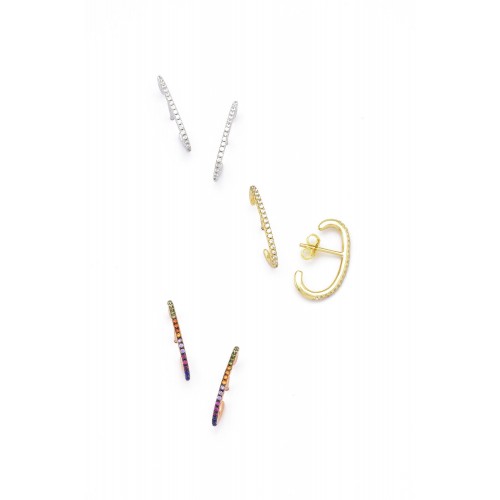 Rainbow earrings