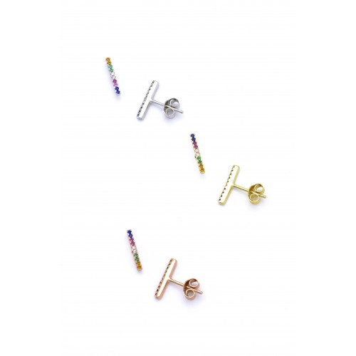 Rainbow earrings