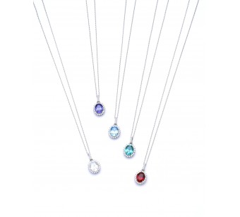 Oval necklace