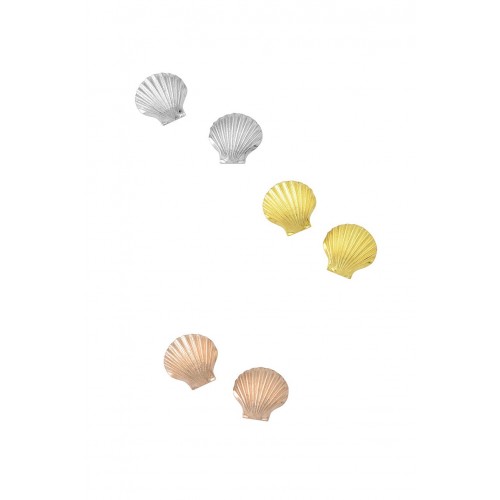 Clam earrings