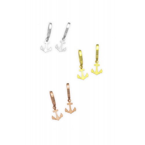 Anchor earrings
