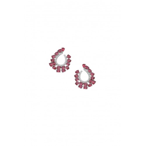 Silver earrings