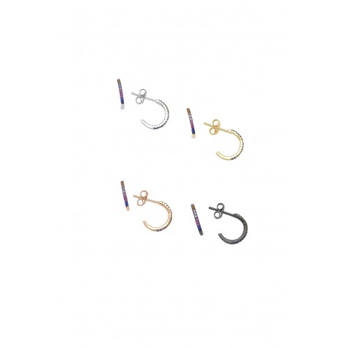 Open cribs earrings