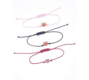Silver crown bracelet