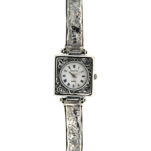 Silver watch