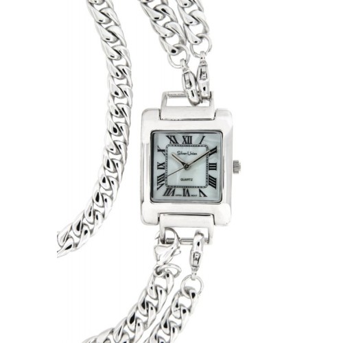 Silver watch