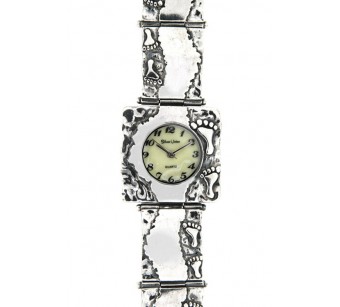 Silver watch