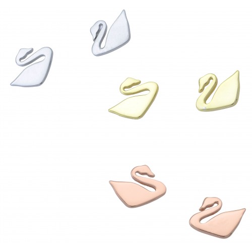 Swan Earrings