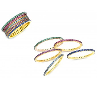 Silver Eternity Ring