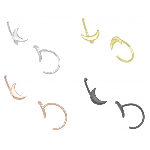 Crescent Moon Earrings