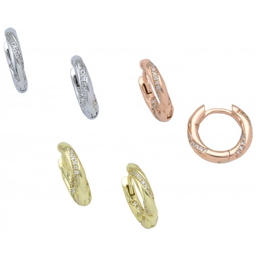 Twisted hoops Earrings