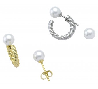 Twisted hoops Earrings