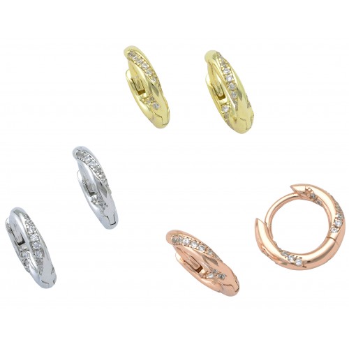 Twisted hoop Earrings