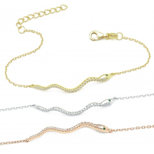 Serpent Chain Bracelet