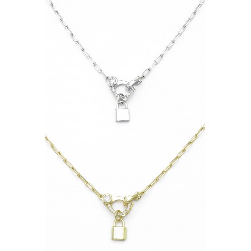 Handcuff-Locker Necklace