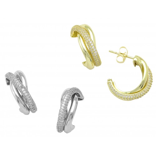 Triple Hoop Earrings