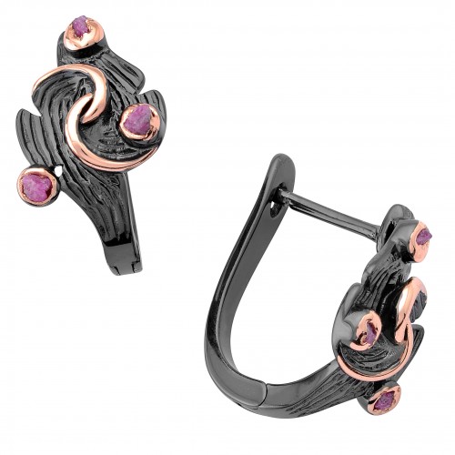 Black earrings