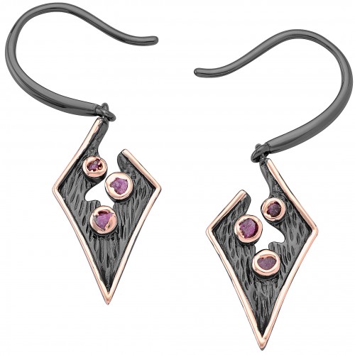 Black earrings