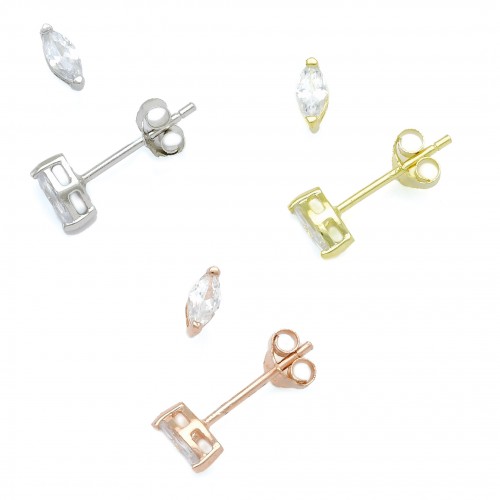 Single Stone Earrings