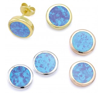 "Button" Earrings