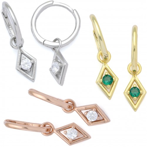 Rhombus Earrings