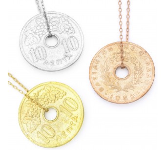 10 Cent coin necklace