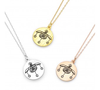 Bees necklace