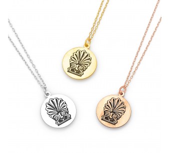 Antemion palmette necklace