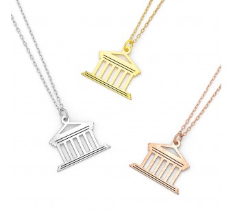 Parthenon Facade necklace