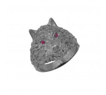 Wolfhead ring