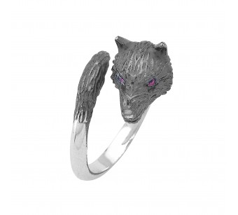 Wolfhead ring