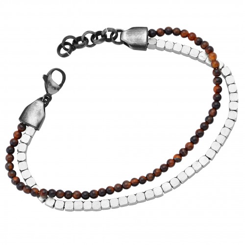 Bracelet with steel
