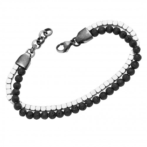Bracelet with steel