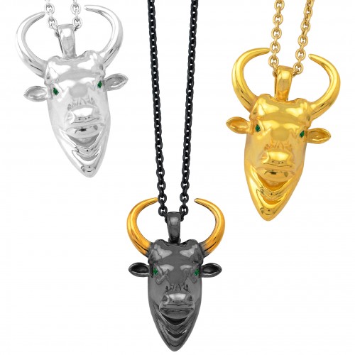 Bullhead necklace