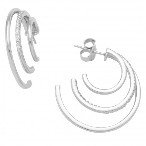 Triple Hoop Earrings