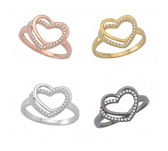 Double Heart Ring