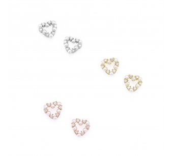 Heart earrings