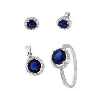 Silver jewellery set 2